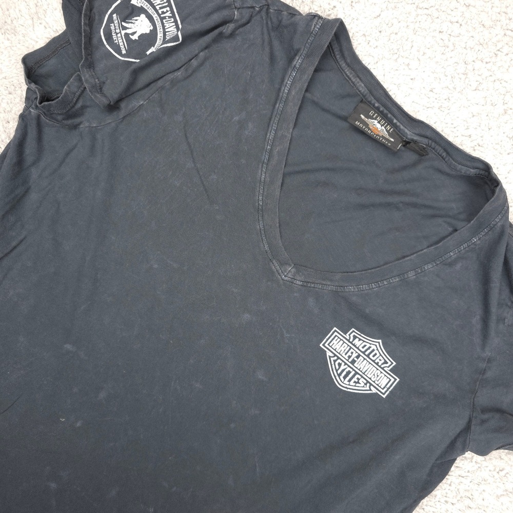 Harley-Davidson V-Neck T-Shirt Operation Personal Freedom Graphic XL‎